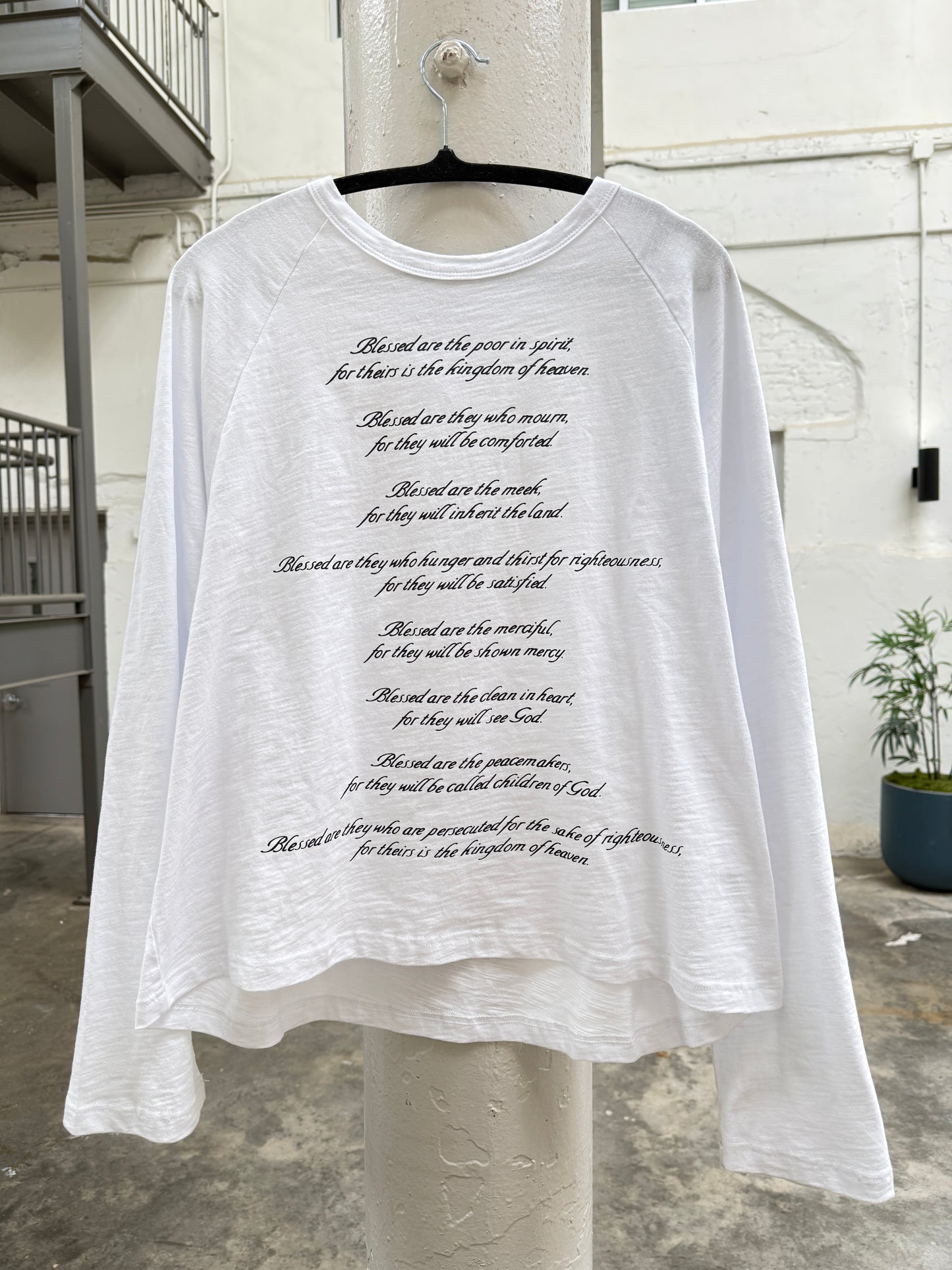 *Blessed’ Slub Longsleeve