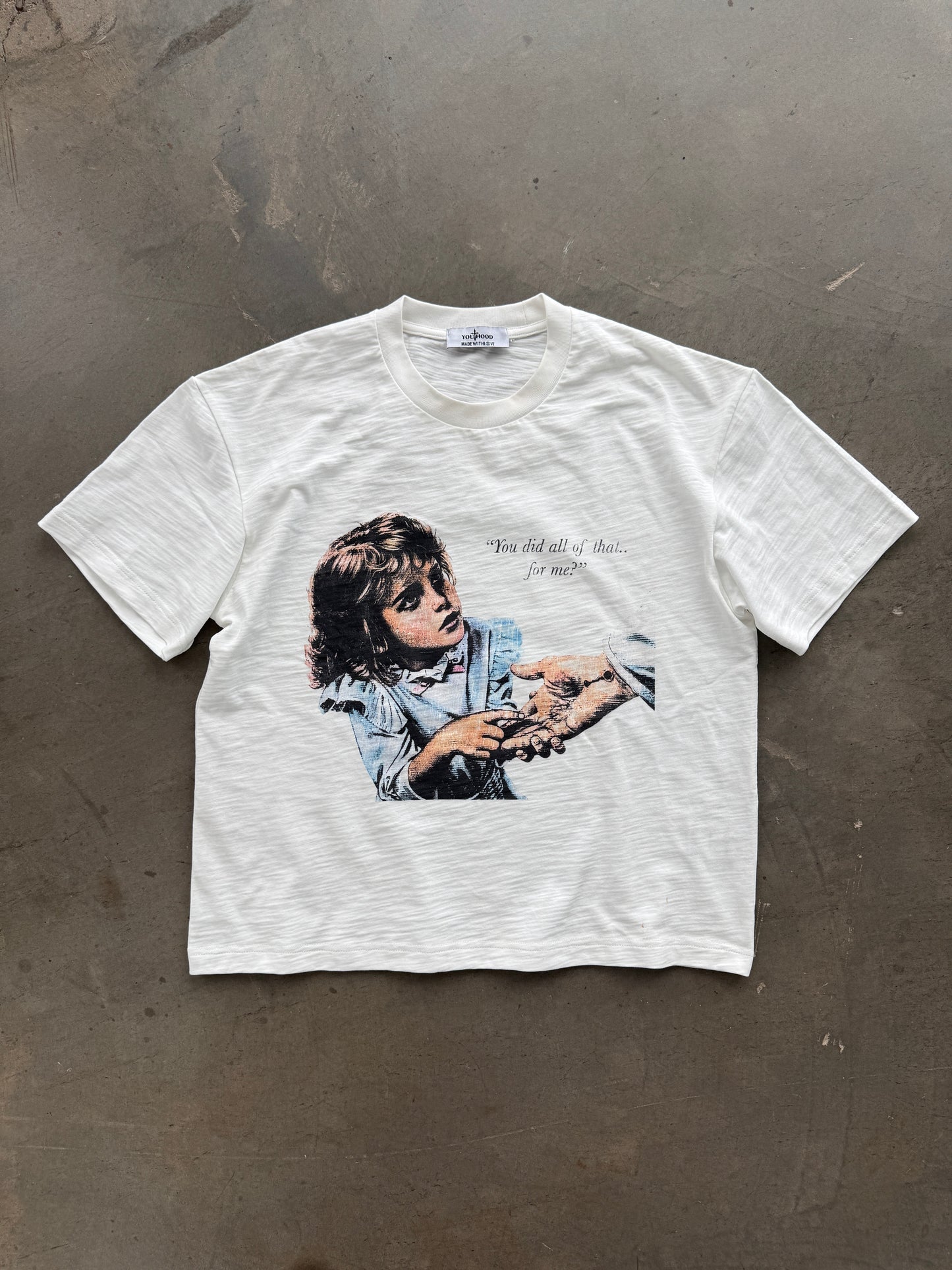 *Pierced Wrist tee