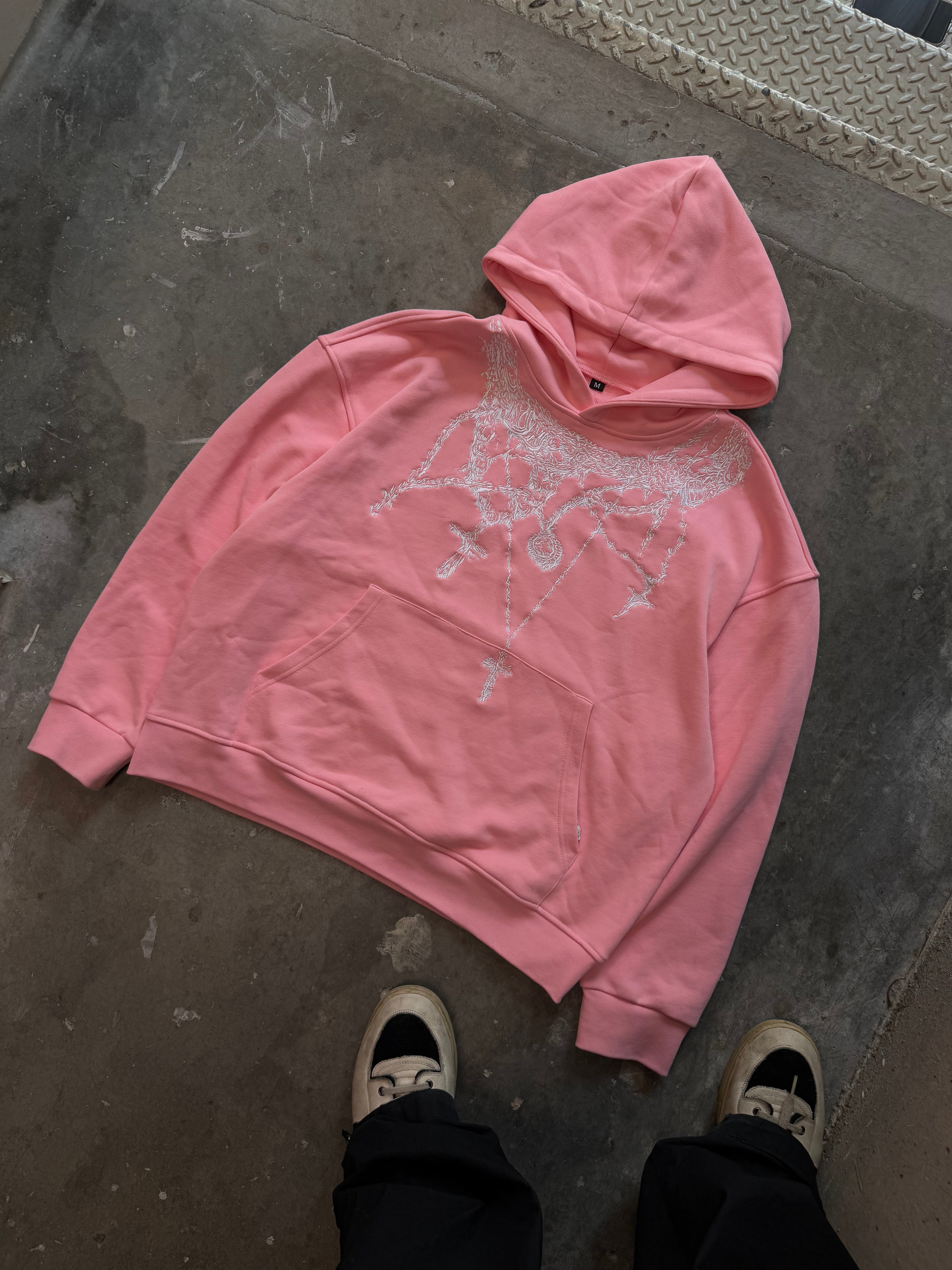 Breaking Chains Hoodie Bubblegum Pink