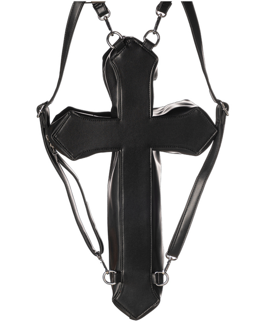 Cross Bag (Black Leather)