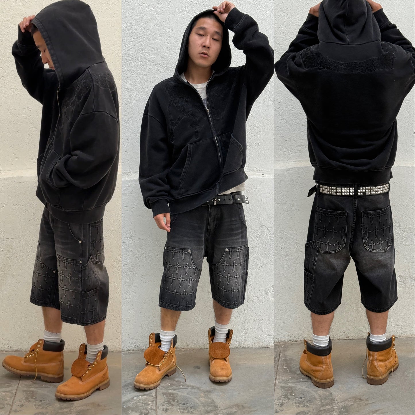 Breaking Chains Zip-up (Black/Black)