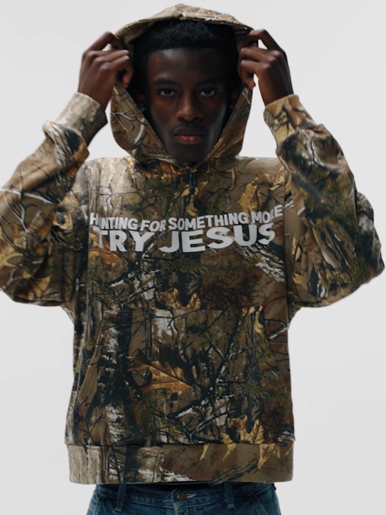 *Hunting for More’ Camo Hoodie PRE ORDER
