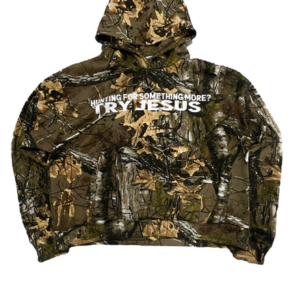 "Hunting for More" Camo Hoodie