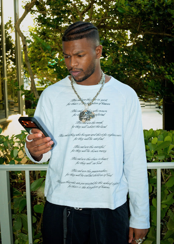 *Blessed’ Slub Longsleeve