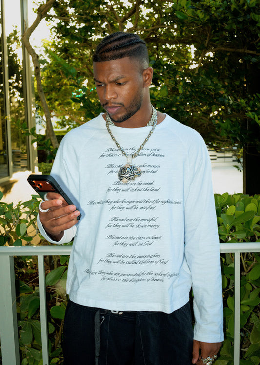 *Blessed’ Slub Longsleeve