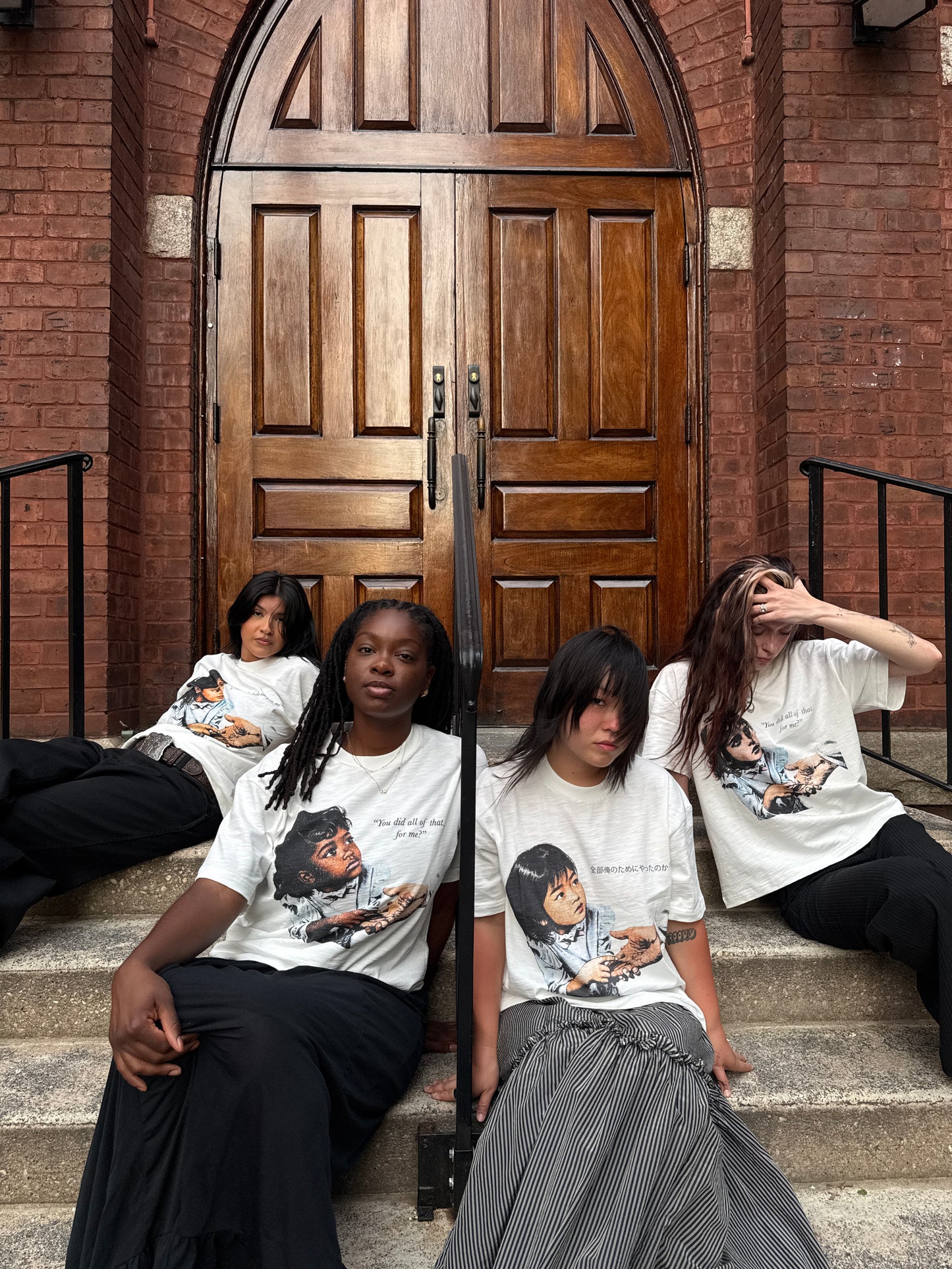 *Pierced Wrist tee