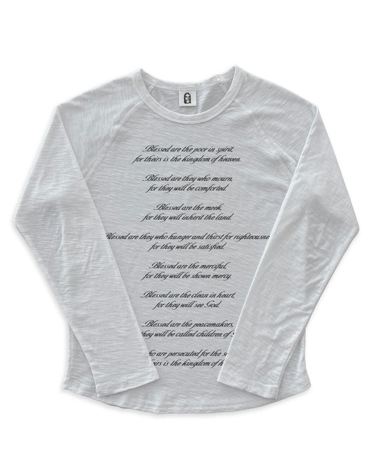 *Blessed’ Slub Longsleeve