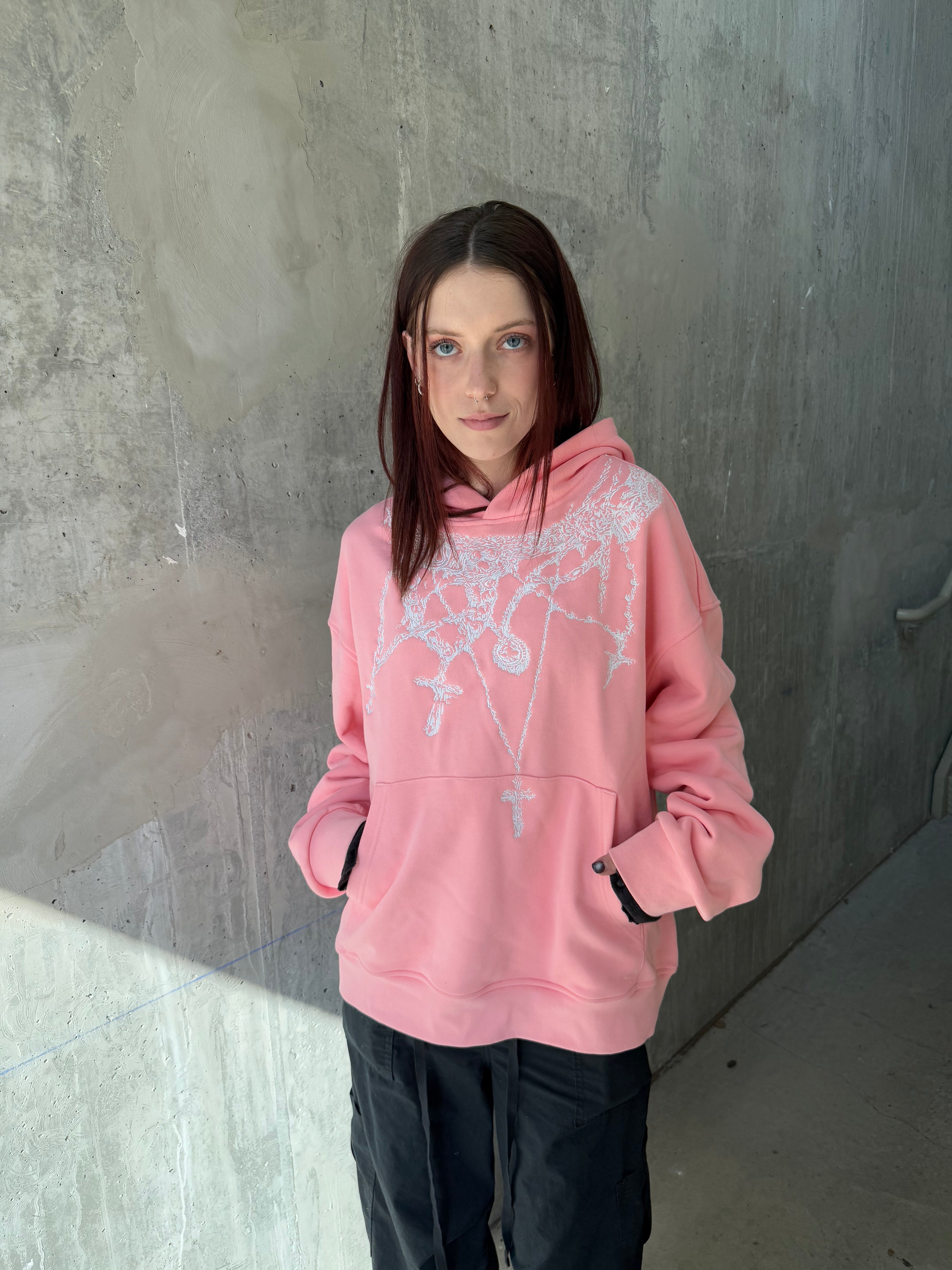 Breaking Chains Hoodie Bubblegum Pink