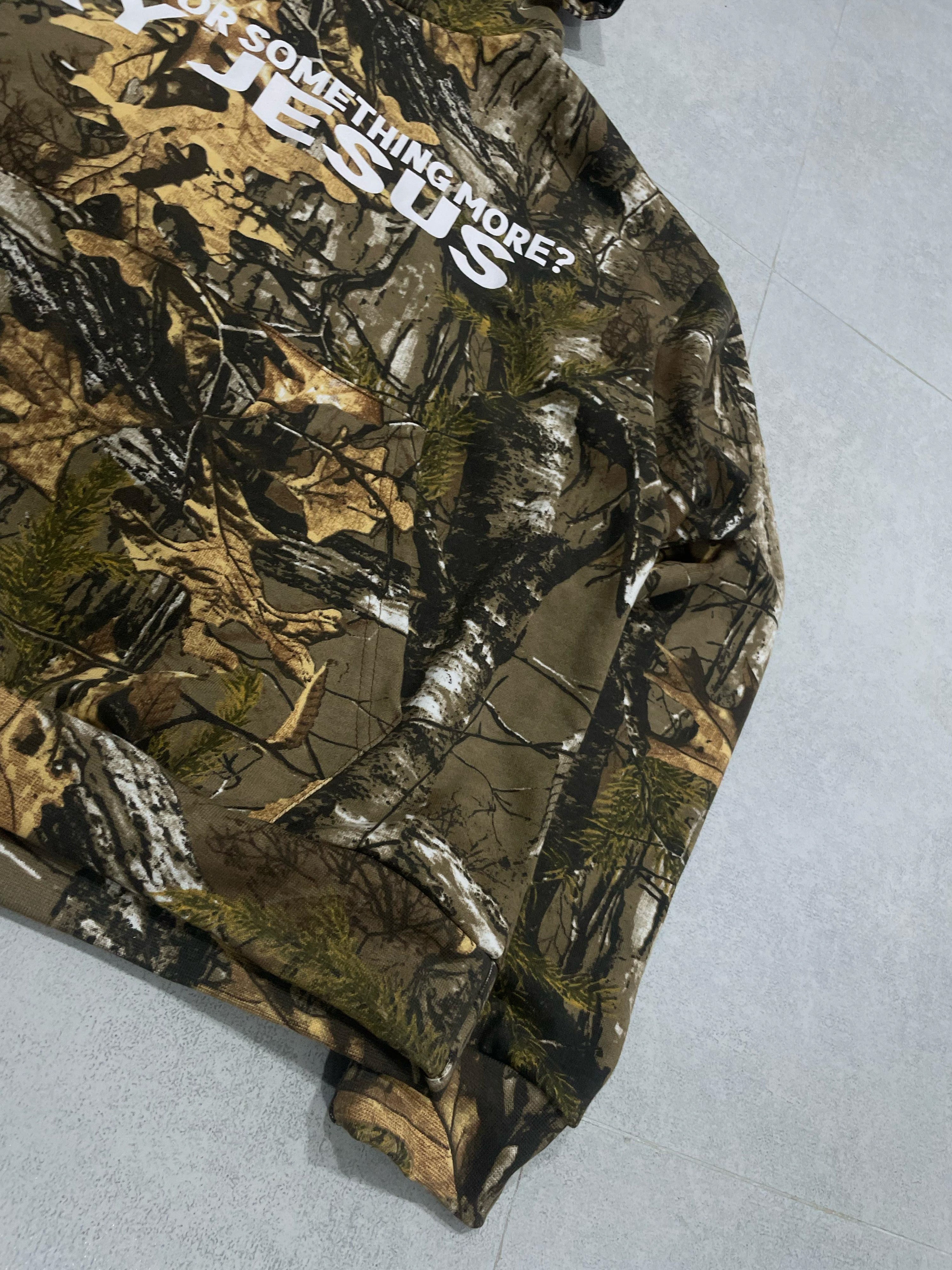 "Hunting for More" Camo Hoodie