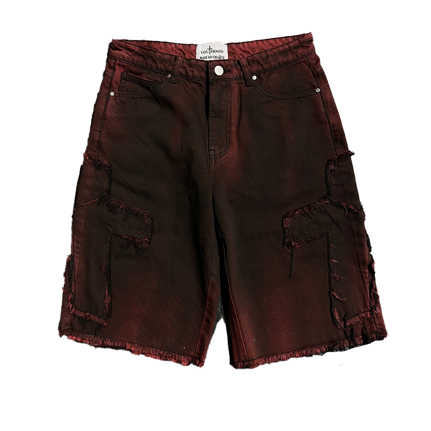 Cross Jorts (Red)